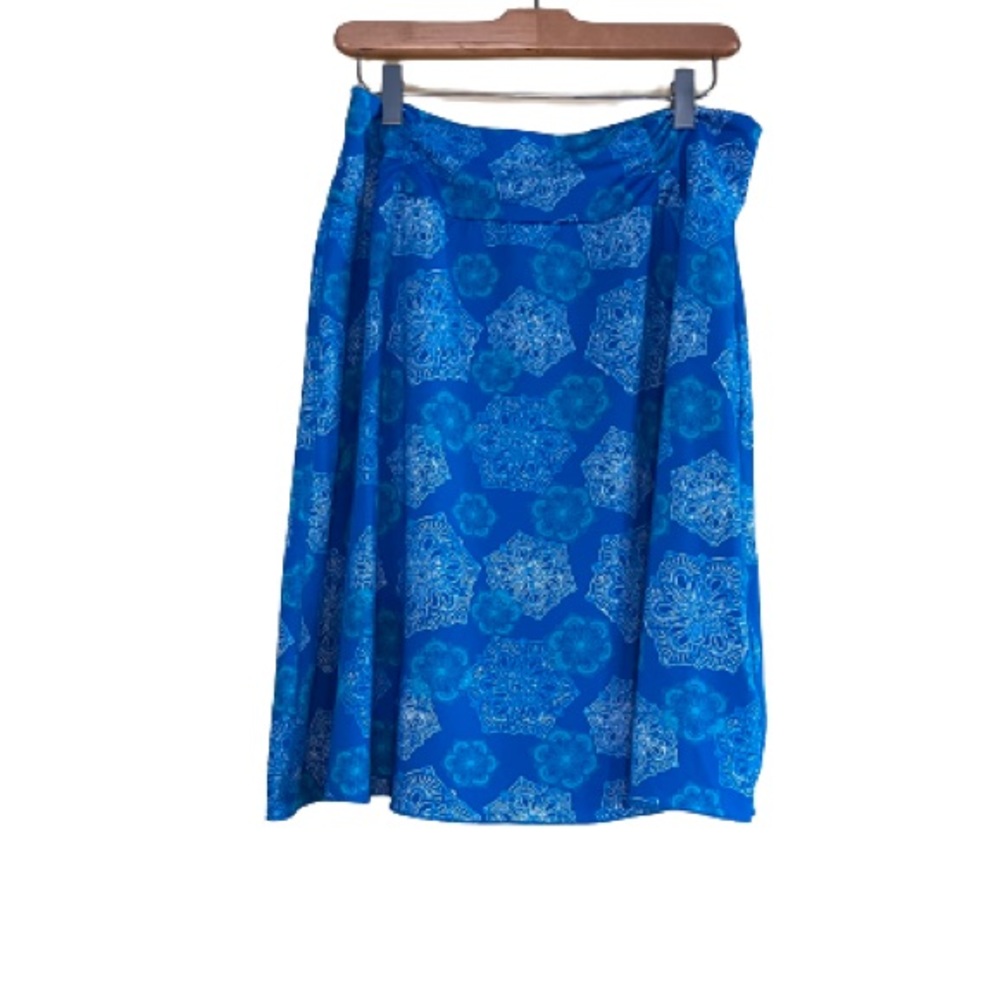 Tranquility By Colorado Clothing A-Line Skirt Size Large